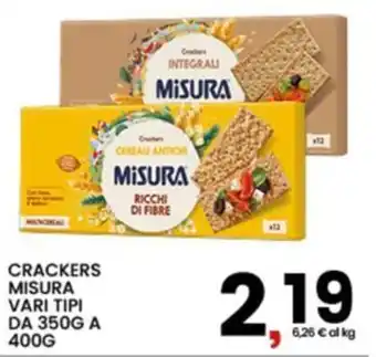 Interspar Crackers Misura offerta