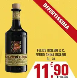 Conté Supermercati Ferro China Bisleri offerta