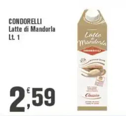 Conté Supermercati Condorelli Latte di Mandorla offerta