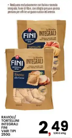Interspar Ravioli/ Tortellini Integrali Fini offerta