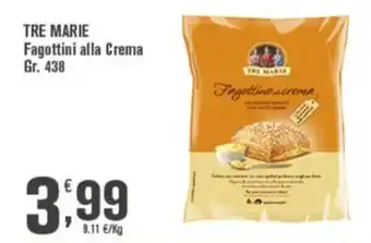 TRE MARIE Fagottini alla Crema