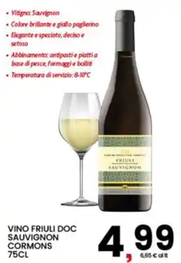 Interspar Vino Friuli DOC Sauvignon Cormons offerta