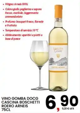 Interspar Vino Gomba DOCG Cascina Boschetti Roero Arneis offerta