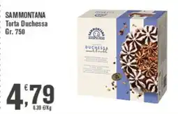 Conté Supermercati Sammontana Torta Duchessa offerta