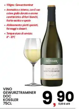 Interspar VINO GEWURZTRAMINER DOC KOSSLER offerta