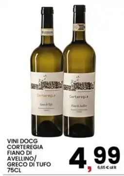 Interspar Corteregia Fiano di Avellino/Greco di Tufo offerta