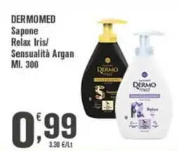 Conté Supermercati DERMOMED Sapone Relax Iris/Sensualità Argan offerta