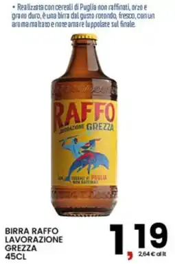 Interspar Birra Raffo Lavorazione Grezza offerta