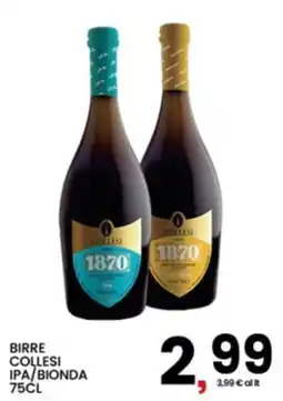 Interspar Birre Collesi IPA/Bionda offerta