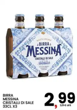 Interspar Birra Messina Cristalli di Sale offerta