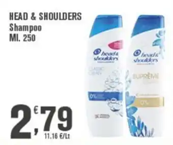Conté Supermercati Head & Shoulders Shampoo offerta