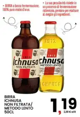 Interspar Birra Ichnusa Non Filtrata/Metodo Lento offerta