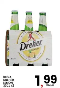 Interspar Birra Dreher Lemon offerta