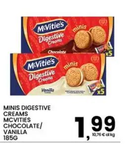 Interspar McVities Digestive Creams minis offerta