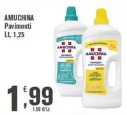 Conté Supermercati AMUCHINA Pavimenti offerta