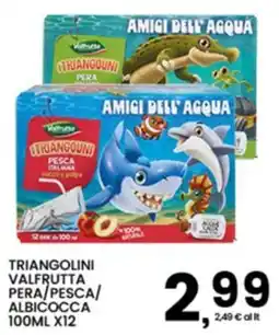 Interspar Triangolini Valfrutta offerta