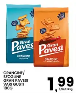 Interspar CRANCINE/ SFOLGILINE GRAN PAVESI offerta