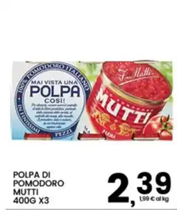 Interspar Polpa di pomodoro Mutti offerta