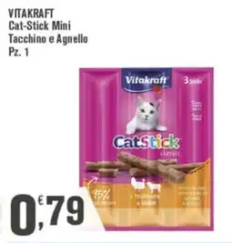 Conté Supermercati VITAKRAFT Cat-Stick Mini Tacchino e Agnello offerta