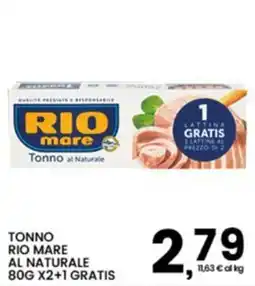 Interspar Tonno al Naturale RIO mare offerta