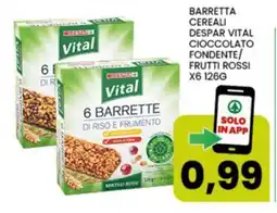 Interspar Barretta cereali Despar Vital offerta