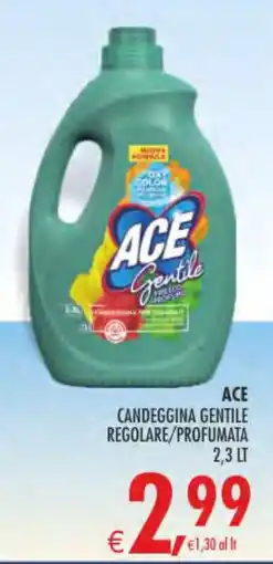 Deco Maxistore ACE CANDEGGINA GENTILE REGOLARE/PROFUMATA offerta