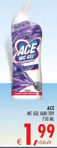 Deco Maxistore ACE WC GEL offerta