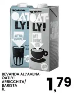 Interspar Beveranda all'avena Oatly! Arricchita/Barista offerta