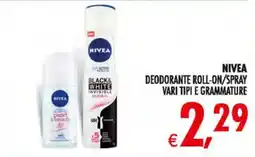 Deco Maxistore NIVEA DEODORANTE ROLL-ON/SPRAY offerta