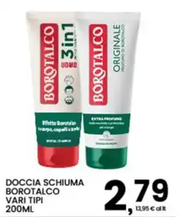 Interspar Doccia schiuma Borotalco offerta