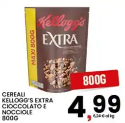 Interspar Cereali Kellogg's Extra Cioccolato e Nocciole offerta
