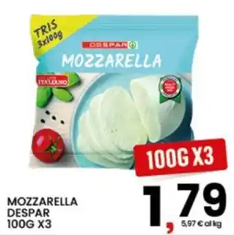 Interspar Mozzarella Despar offerta
