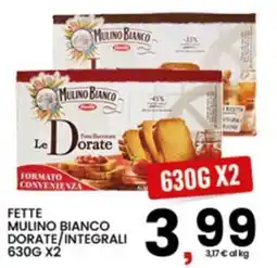 Interspar Fette Biscottate Dorate/Integrali offerta