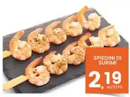 Interspar Spiedini di surimi offerta