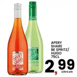 Interspar APERY SHARE BE SPRITZ/ HUGO offerta