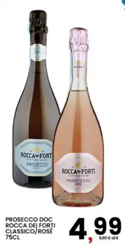 Interspar Prosecco doc rocca dei forti classico/rosè offerta