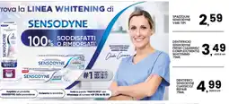Interspar DENTIFRICIO SENSODYNE FRESH CLEANING/COMPLEX/GENTLE WHITENING offerta