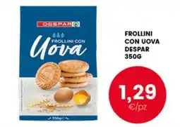 Interspar Frollini con Uova Despar offerta
