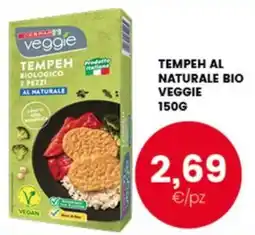 Interspar Tempeh al naturale bio veggie offerta