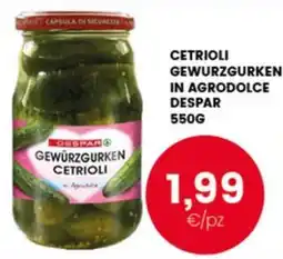 Interspar Gewürzgurken Cetrioli DESPAR offerta