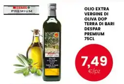 Interspar Olio extra vergine di oliva DOP Terra di Bari Despar Premium offerta