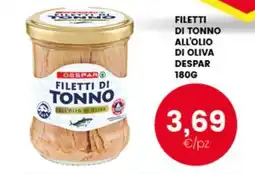 Interspar Filetti di Tonno DESPAR offerta