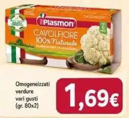 Sanitaria Demma Plasmon CAVOLFIORE offerta
