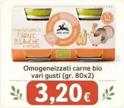 Sanitaria Demma Omogeneizzati carne bio offerta