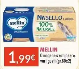 Sanitaria Demma Mellin Omogeneizzati pesce offerta