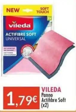Sanitaria Demma VILEDA Panno Actifibre Soft offerta