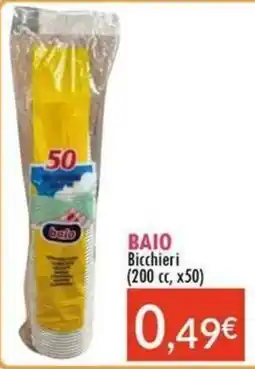 Sanitaria Demma Bicchieri BAIO offerta