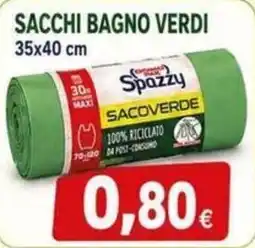 Sanitaria Demma Sacchi Bagno Verdi Spazzy offerta