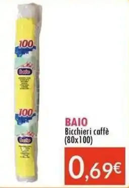 Sanitaria Demma Bicchieri caffè BAIO offerta