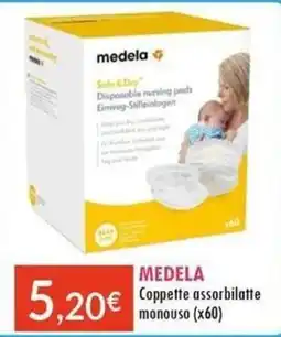 Sanitaria Demma MEDELA Coppette assorbilatte offerta